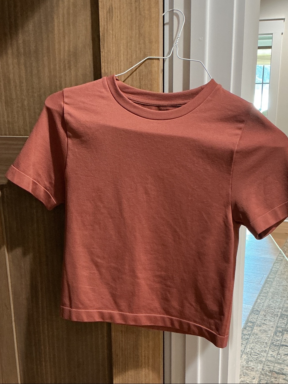 a new day Short Sleeve Crewneck Tee in Rust
